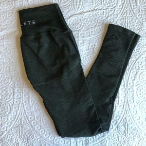 Forest Green Alphalete Revival Leggings